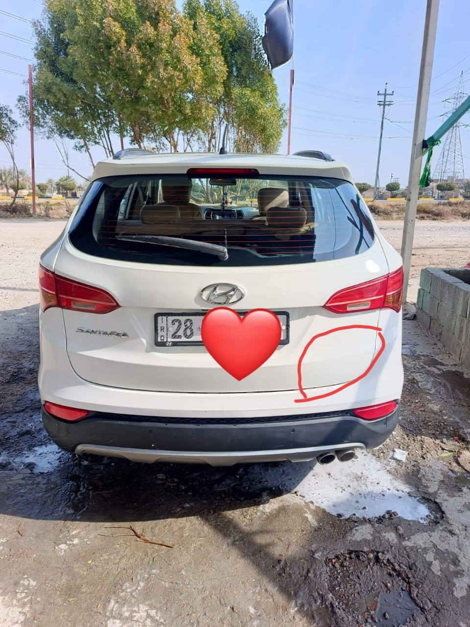 السلام عليكم
سنتافي خليجي 2013 رقم نجف باسمي  محرك 4  مواصفات السيارة بنرامه اشاير بلمري تحكم استيرن كامره حساسات وباقي مواصفات مراوس سورنتو السعر 155 أو بيه مجال كربلاء طويريج ***********
