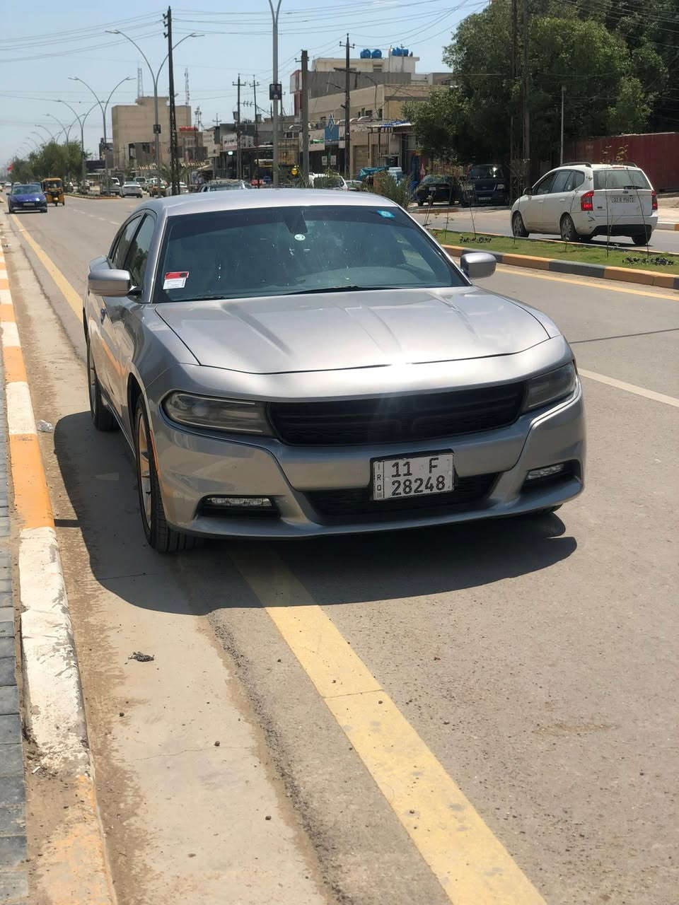 السلام عليكم جارجر 2018 
Sxt
السيارة بيها 3 تبديل جاملغ وبنيد وباب وره السايق
وبيها بارد جاملغ والجنطة بيها صبغ بي الي جوة المسطرة فقط  سياره بيها حالوب جنطة وقمارة والجاملغات قليله سعرها 161بيها مجال 
***********  مكان السيارة الديوانية
