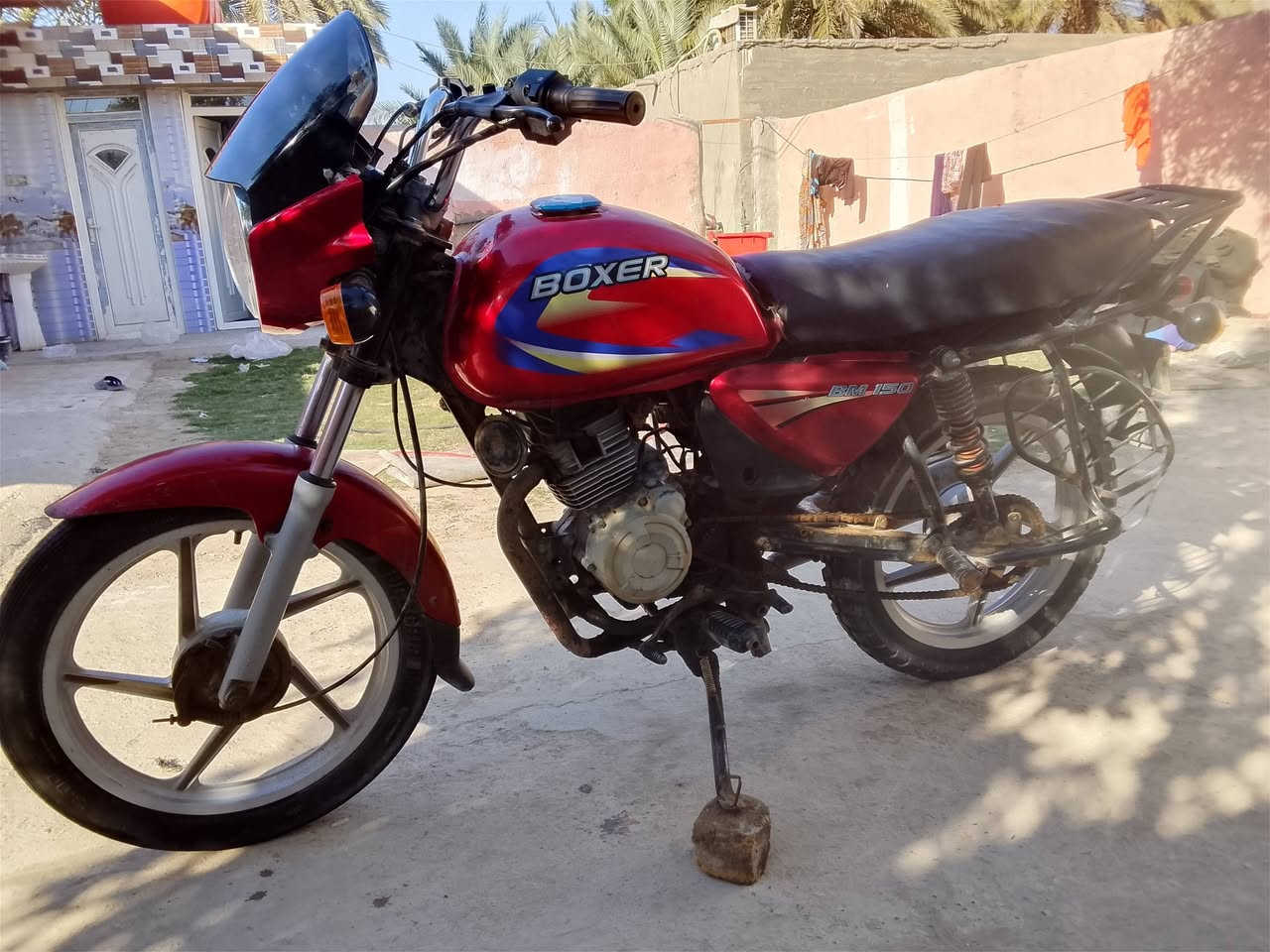 دراجه بوكسر مديل 18 دراجه جاهزه مابيه نقص مكان حله ابي غرق
الشراي يتصل ويدلل‏‪***********‬‏
