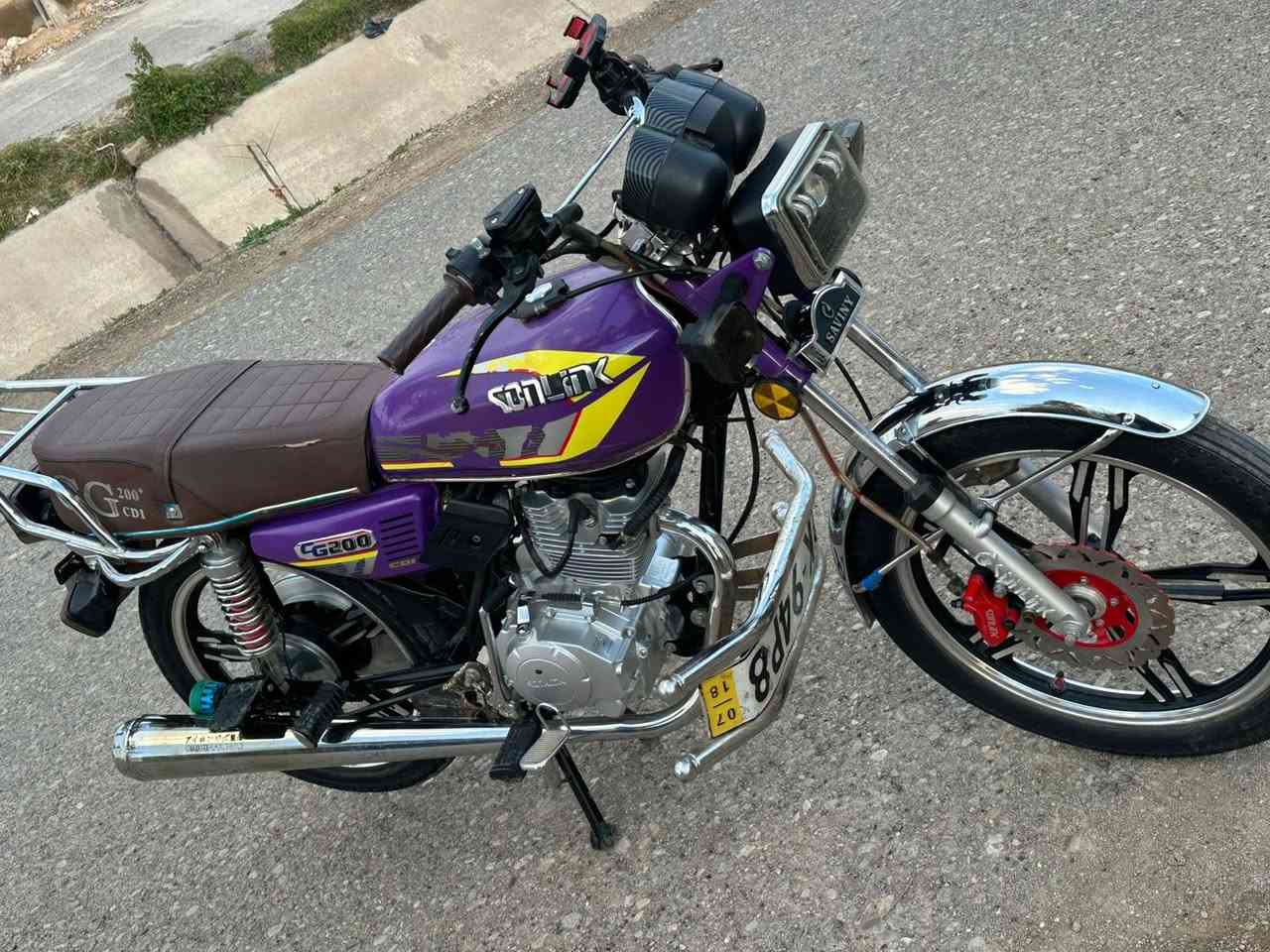 السلام  عليكم شباب سيفان موديل 24 محرك 200cc دراجه مكفوله من كلشي مكاني ديالى شهربان رقم ***********
