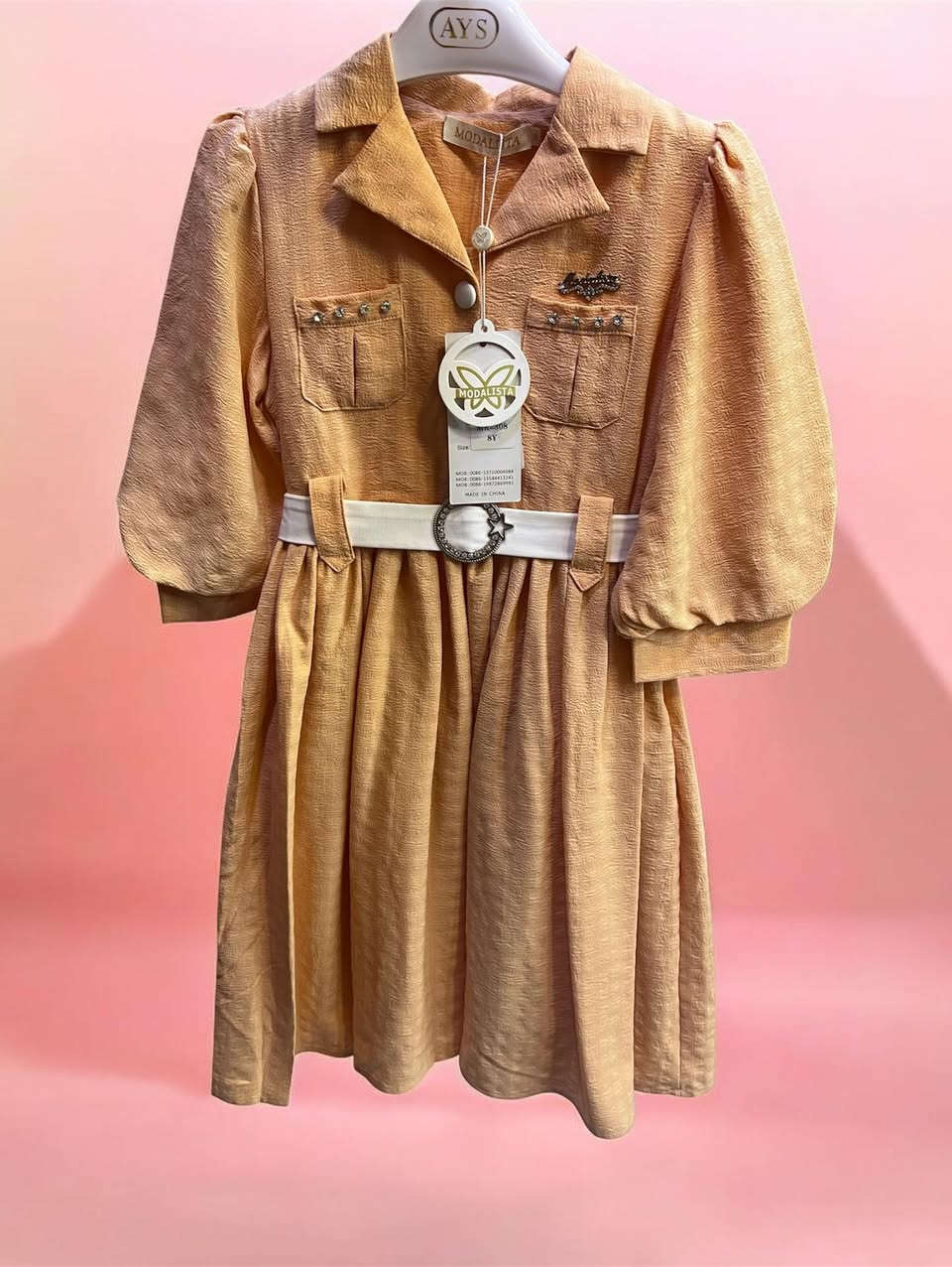 وصلتنا وجبه جديد فساتين 👗 بناتي طلعه قياسات  4-12
📍 العنوان: (حي عسكري الزراعي )  
📞 للحجز والاستفسار: (***********)

🚚 يتوفر توصيل داخل المدينة  
أهلاً وسهلاً بكم
