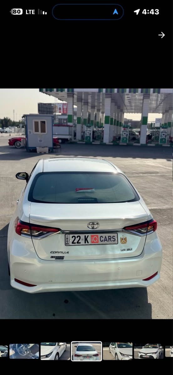 كورلا ساز 2024 خليجي بانزين بعدهي بضمان ماشيه 3500 الف سعر 188 بيه بارد باب صندوق تحت رقم شبر فقط
توصل وتساب *********** البصرة, العراق
