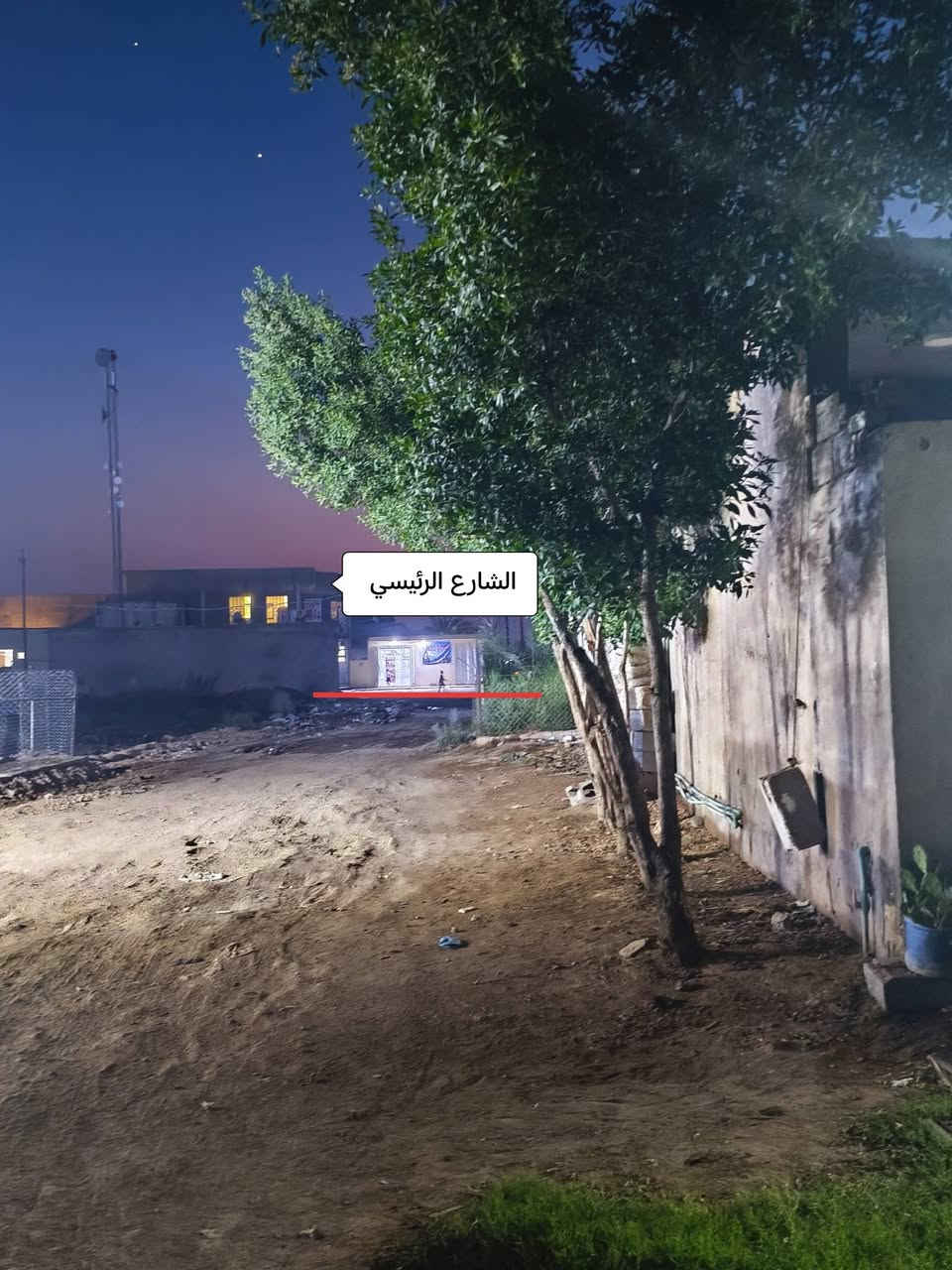 بيت للبيع 💢💢✨
السلام عليكم بيت للبيع مساحة 100 متر ركن زراعي سند 25 موقعه حواس حي العباس المولدة الثانية ، شارع البيت 10 امتار موقع جيد ركن على شارعين واجهة 6.66 ونزال15 البيت كامل من كل شي بس نقص بيتونة فقط 
للتواصل والاستفسار :
***********
ويوجد واتساب
