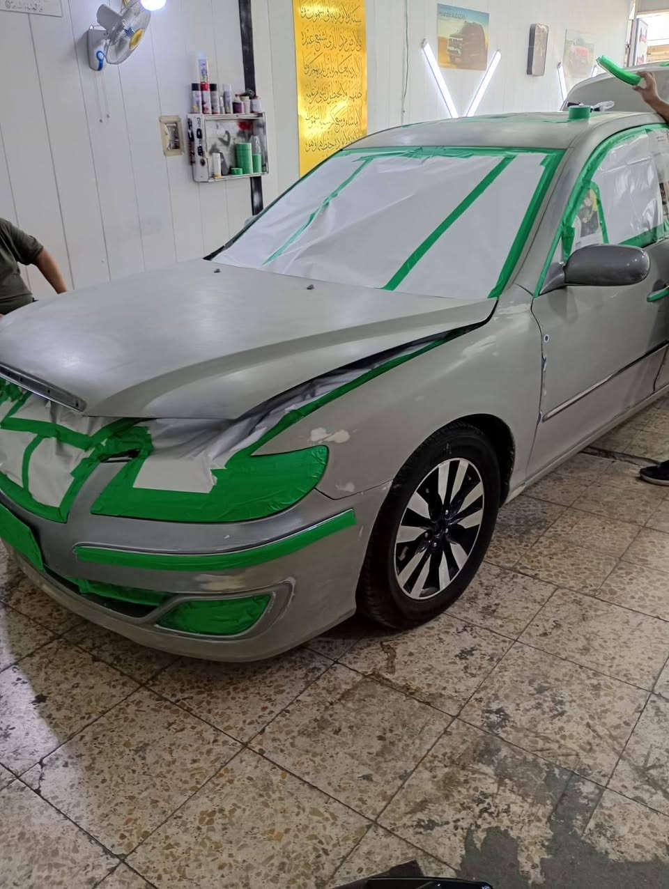 السلام عليكم سمكره وصبغ السيارات بلفرن الحراري وبسعار مناسبه ***********وات ساب خاص
