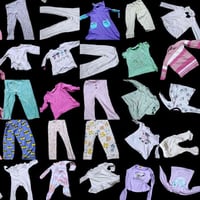 جملة ملابس أطفال • ١٣٠ قطعة • حديث ولادة - ٤ سنوات