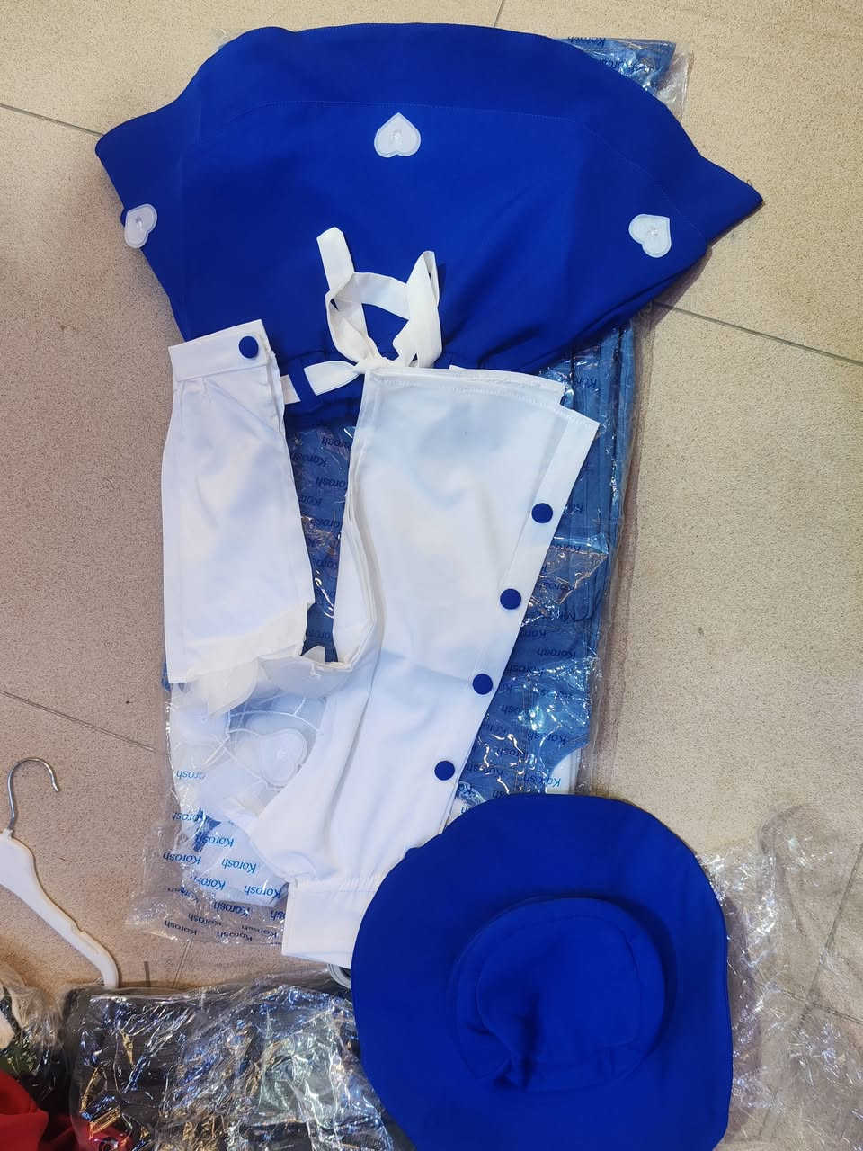 من ازياء پولو
طقم بناتي 3 قطع
يلبس من عمر 2 سنه....... لحد 6 سنوات
العنوان طوز خورماتو سوق


**إذا كنت صاحب هذا الإعلان وتريد حذفه لأي سبب، رجاءا أرسل رسالة إلى الدعم الفني**