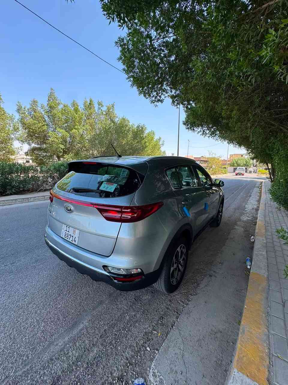 السلام عليكم سبورتج 2020 خليجي سيارة بحالة الوكالة ريحة الشركة بيها سبيرها منازل محرك2000 دوش الممشى 67 بيها ملاحظتين خفيفة قبغ الصندوك الربع الاخير الجوه بي صبغ ع كد شبر وبارد بالجاملغ الايمن فقط العنوان بغداد حي العامل السعر 158 وبيها مجال حگ الجيه ***********

