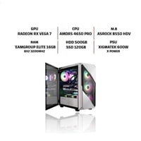 Pc للبيع المواصفات بالصورة  مع هارد m.2  120g تواصل واتساب 07728220544...