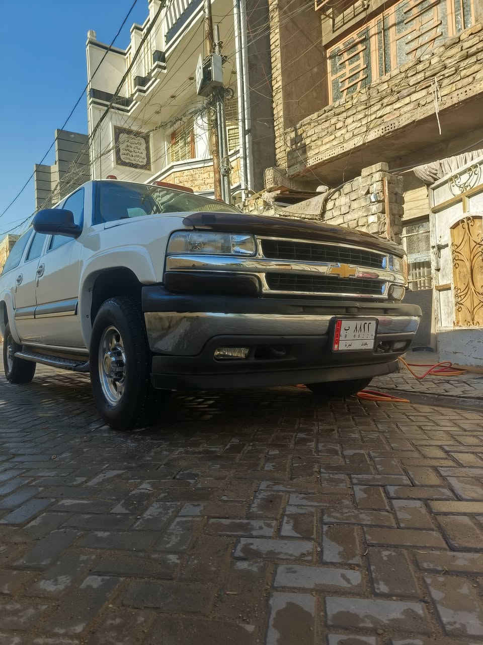 سلام عليكم جمسي موديل 2002 مكينه 6100 كير 1000 تخم تاير دوشمه جديده السعر 85 المكان بغداد مدينه الصدر لاستفسار علئ هاذه رقم***********
