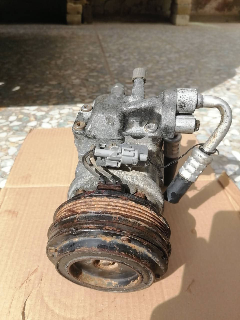 السلام عليكم عندي كمبريسر مال كصه حاويه الله شاهد نضافه خير من الله مال مارك تومكان بغداد ***********
