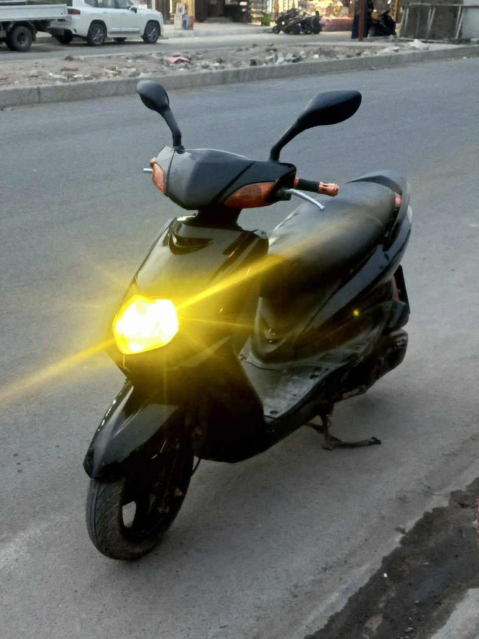 السلام عليكم دراجه سكنس نثيه  كله شغال سلف وهندر وكهربائيات واوراق كامله جيب فيتر وتعال افحص ما بيهه أي نقص السعر  650 الشراي بيه مجال  العنوان مدينة الصدر ***********
