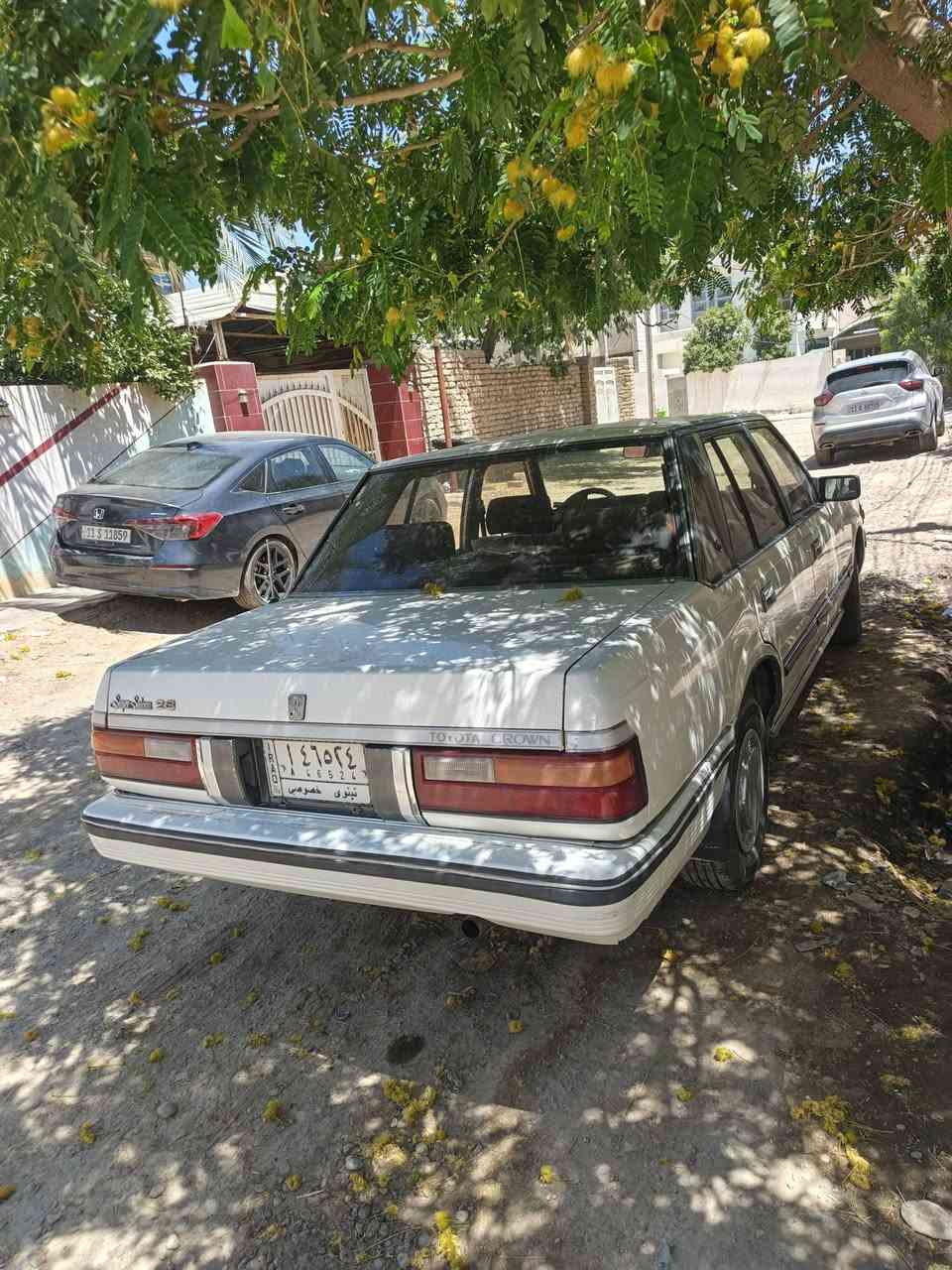 السلام عليكم سياره سوبر موديل 1985 السياره كفاله عامه من الضربه والتبديل محرك وكير 6 سلندر كفاله اكسن كارينه حداديه جديده تخم تاير جديد عمبار وبريك  تبريد شغال ثلج🥶 تدفئه شغاله كهربائيات كيجات لايت عالي ناصي سنتر لوك السياره شغال مابيه نقص برغي سياره بأسمي رقم نينوى تحويل مباشر السياره جديده داخل وخارج بمعنى الكلمه احله من الصور بهواي ترايك وين ميعجبك للتواصل اخوان اتصل عل رقم
سعر 72$
هاتف ***********
