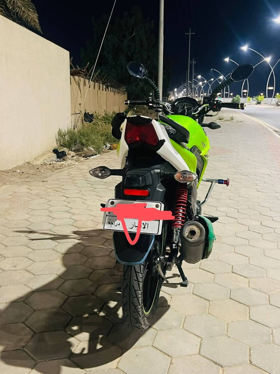سلام عليكم دراجه هوجي 22مكان رمادي شارع 60 ستفسار خاص ***********
