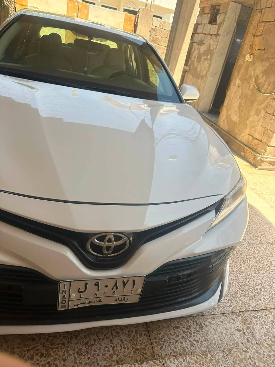 كامري 2019 خليجي
رقم بغداد باسمي 
مواصفات Le
مكفوله عدا صبغ بركن البونيد ونص جاملغ اثر طخه بسيطه 
مكانها الحبانيه 

ما متواجد ع الفيس اتصال فقط 
***********
