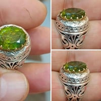 زبرجد افريقي • صياغة يدوية • ناصرية