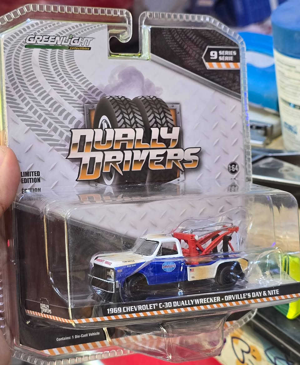 للبيع 
الشاحنة حديد شوفرليت Chevrolet C-30 Dually Wrecker
Greenlight Collectibles 1969
قياس 64 السعر 15
يتوفر توصيل للجميع المحافظات


**إذا كنت صاحب هذا الإعلان وتريد حذفه لأي سبب، رجاءا أرسل رسالة إلى الدعم الفني**