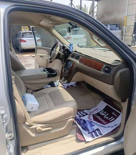 سياره تاهو للبيع مديل 2014 خليجي كفاله عامه سنويه جديده هزه جديده رقم جديد دولي السياره نظيفه بمعنى الكلمه دواخلها جديده شوفت عينك السعر 270مكاني المطيحه رقمي ***********
