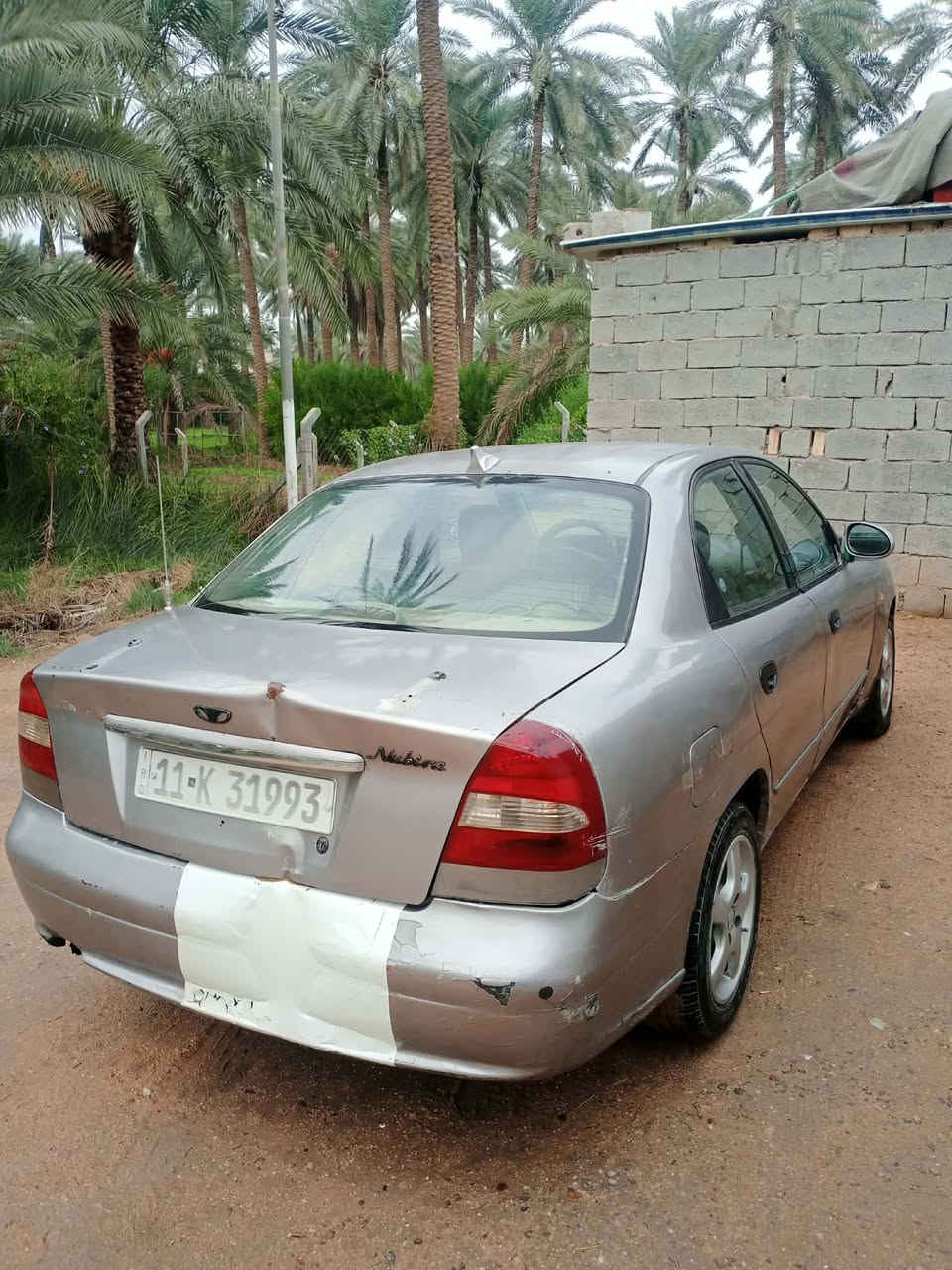 سياره دايو نوبرا موديل 2000رقم بغداد انكليزي سياره باسمي هذه رقمي *********** السعر 35 وبيه مجال مكاني كربلاء الحسينيه
