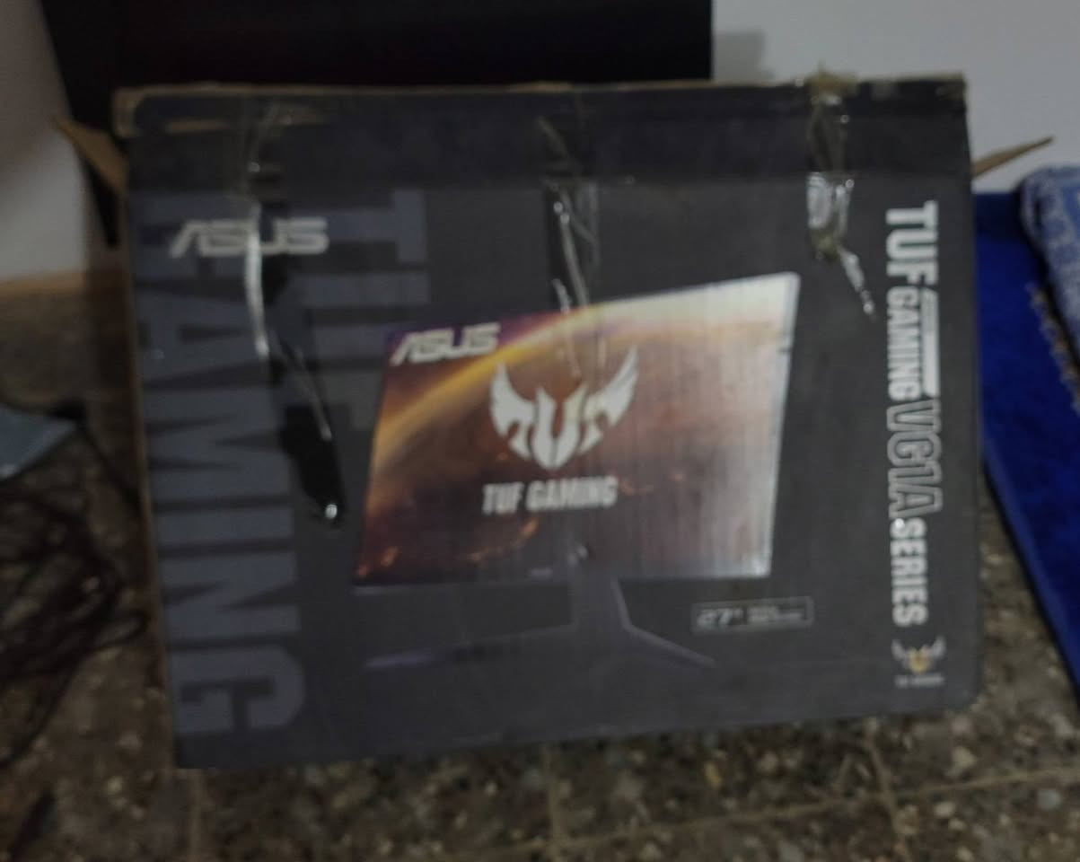 شاشه ايسوس نضيفه استخدام قليل
شاشة ASUS TUF Gaming VG27AQ1A حجمها 27 انش وتجي بدقة 2560×1440 يعني 2K وتعطي صورة واضحه ومناسبة للألعاب والافلام 
السعر 300 وبيها مجال
مكاني بغداد الشعب نادي العربي
#شاشات #العاب #مونيتر #شاشه


**إذا كنت صاحب هذا الإعلان وتريد حذفه لأي سبب، رجاءا أرسل رسالة إلى الدعم الفني**