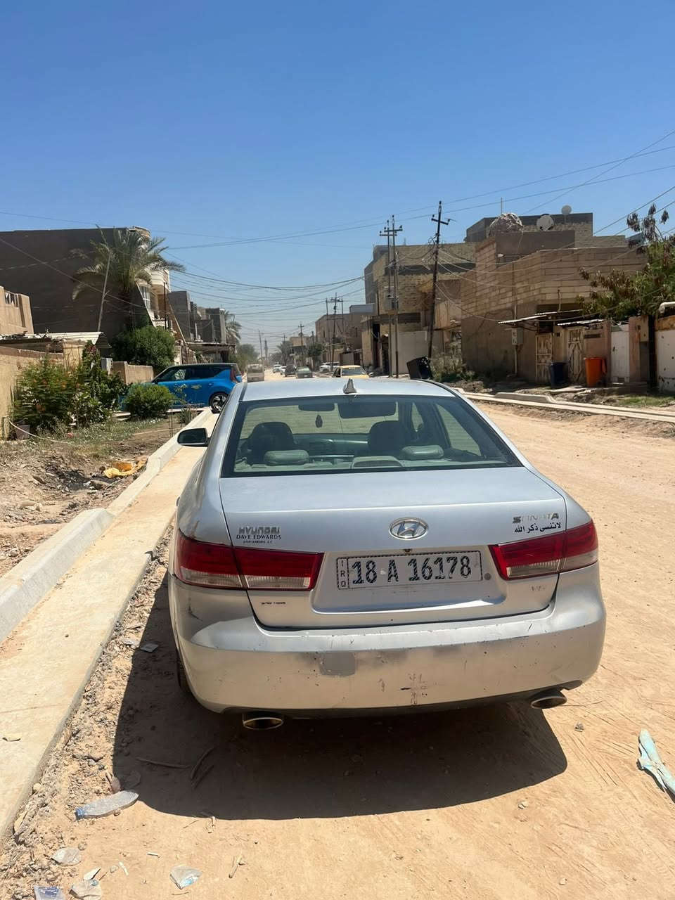 سوناتا 2007
السيارة امريكي 6 سلندر ، محرك 3300 
السيارة يحتاجلها تعديلات بسيطة مبينات بالصور 
السيارة رايدها 83 ورقة وبيها مجال 
المكان / الحلة _ حي الامام قرب مجلس المحافظة 
الي يريد يتواصل واتساب ***********
