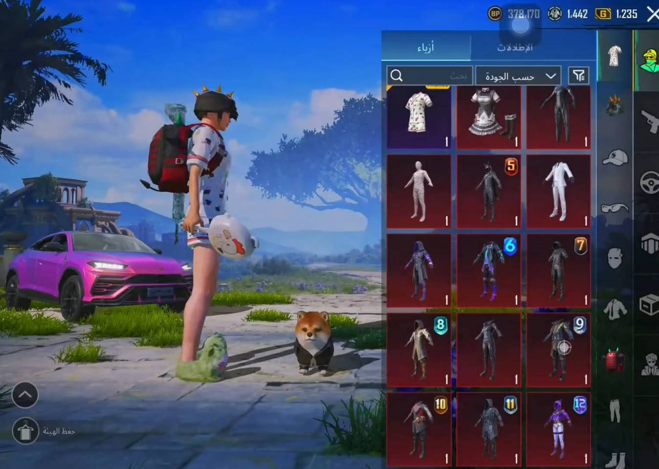 سعر الحساب 150الف حساب نادر متوفر جميع الحسابات لبيع
- لفل 82 - ميثك 82 ‼️
- اطقم السله | الصفرا ، الزرقا 🔥
- بيجامه رايان 🔥
- تيشيرت الصحراء ، صابونه 
- خوذه الموميا ، شنطه المجوهرات 
- اطارات كونكر ، الجودزيلا ، RE2 
- سياره جيب لامبورجيني إسقاط جوي 

- المختبر [ 16 ] + 3 ماتريال للتطوير ‼️
امفور الجوكر لفل 6 ، امفور التلجي لفل 5
اكي ام التلجي لفل 5 ، اوم ارجواني لفل 4 
سكار الاشواك لفل 4 ، 11 كيل ماسج ،،


**إذا كنت صاحب هذا الإعلان وتريد حذفه لأي سبب، رجاءا أرسل رسالة إلى الدعم الفني**