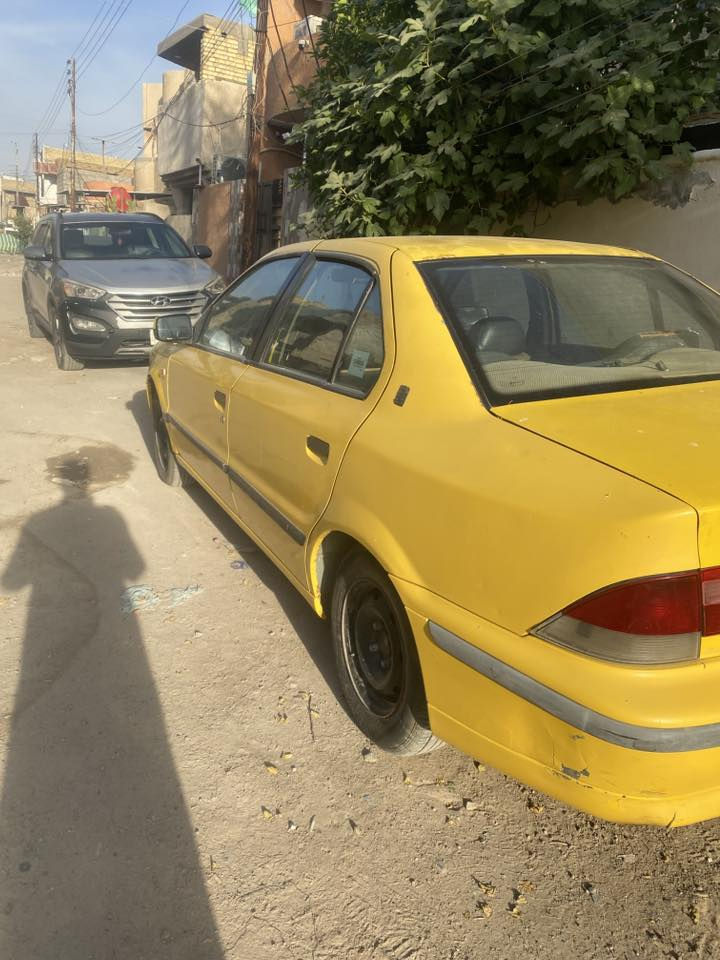 سلام عليكم سمند موديل ٩ للبيع سياره شغاله وكامله رقم انكليزي بغداد تحويل مكان السياره بغداد رقم ***********

