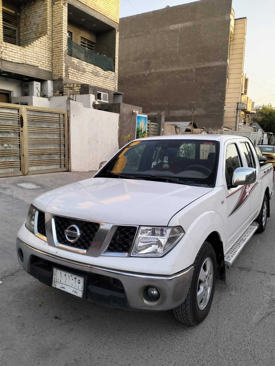 السلام عليكم نيفاره موديل ٢٠٠٩
مكينه في في تي ٢٥٠٠ 
بيه تصليحات ابيع حزام 
منظومه غاز السياره باسمي 
السعر ٨٥ العنوان بغداد 
سياره جاهزه ما بيه نقص
تبريد شغال

  ***********
