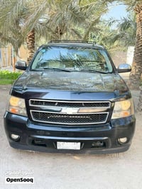 تاهو موديل 14 كنديه LTZفول ويل حداده تخم تأير جديد تبريد ثلج السياره ك...