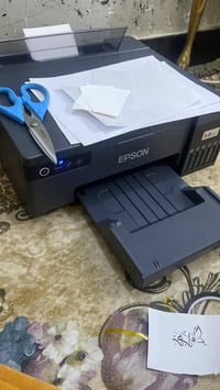 طابعة ابسون • جهاز حراري • جديدة بالكارتونه