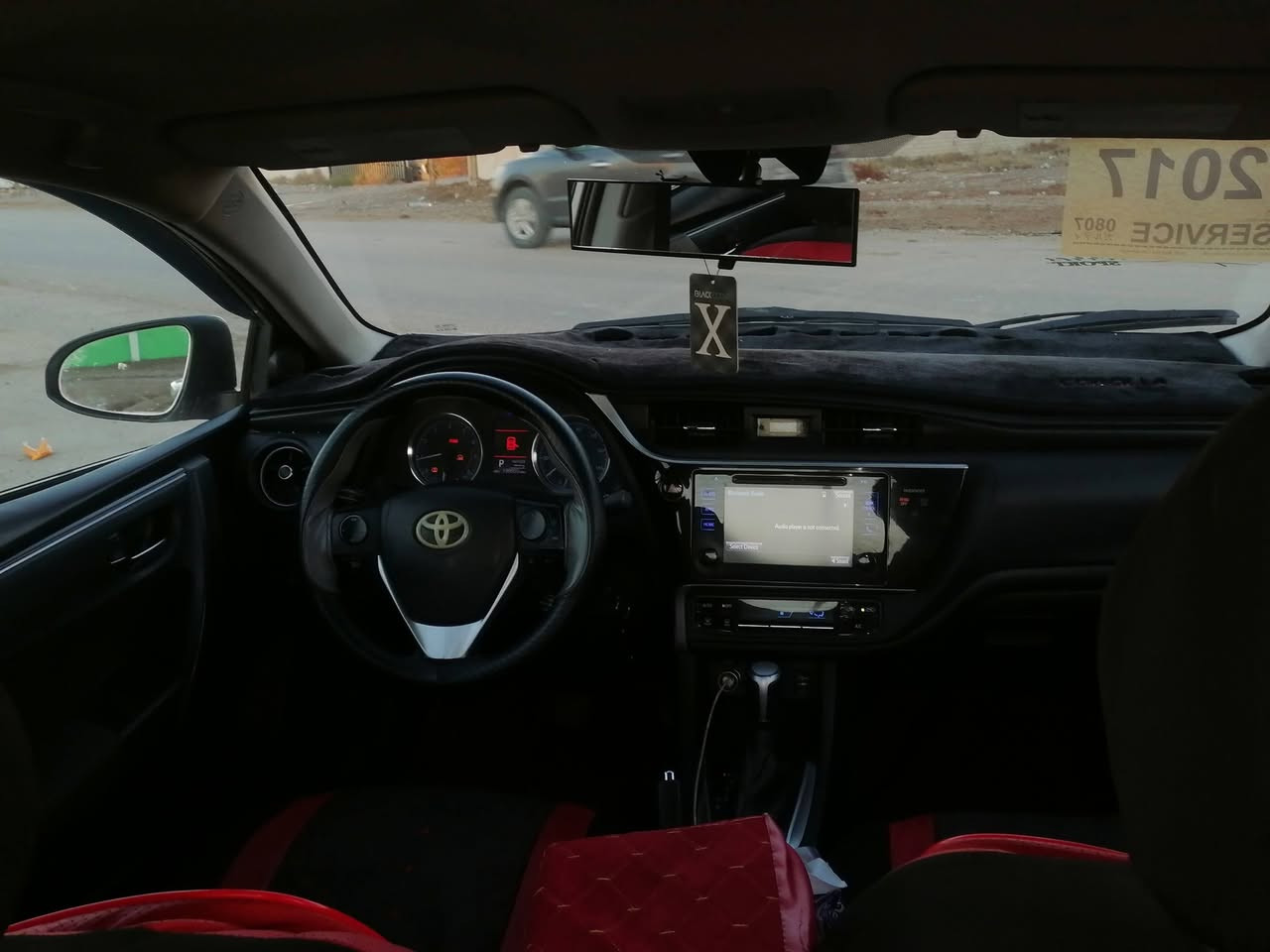 سلام عليكم كورلا موديل 2017 بسعر مناسب 108وبيه مجال مصبوغه حزام بيه
قاعده الدبل مبدله وضع شركه  محرك كير شرط طخم تايرا جديد صدر جديد تحويل مباشر ثاني يوم مكان السياره شرقاط خاص مجاوب اتصل وتدلل ***********
