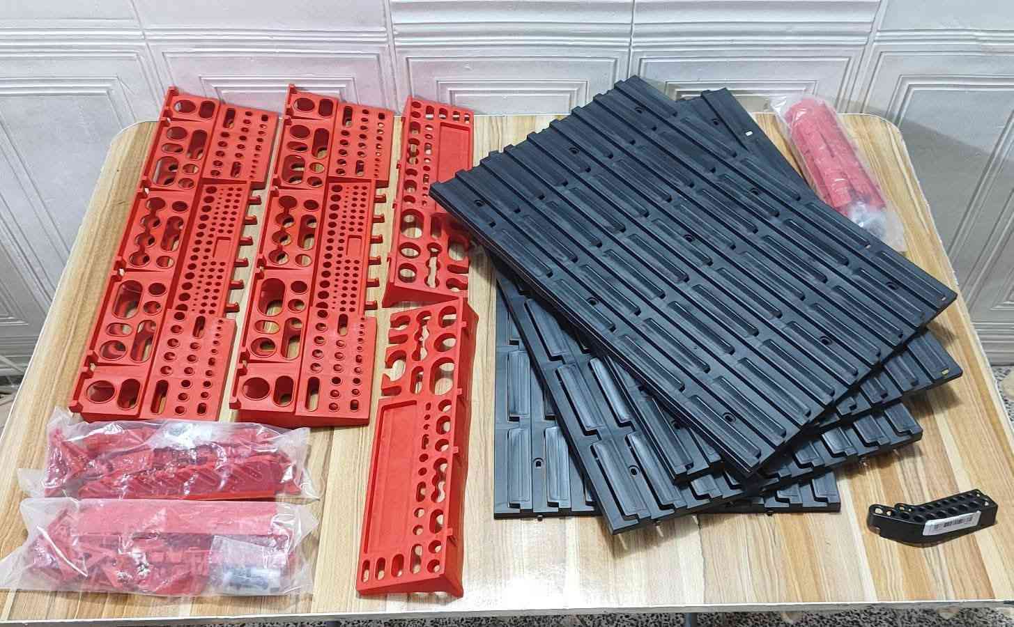 السعر ب 30الف ⚒️🔧
لوحة تنظيم أدوات حجم كبير ورشة عمل تثبت على الحائط من العلامة التجارية Botle.     الأبعاد: تبلغ مساحة اللوحة الكلية( 120*80) سم.  المكونات: تتضمن المجموعة 58 قطعة من حاملات الأدوات، ومرفقات، ورفوف تخزين.


**إذا كنت صاحب هذا الإعلان وتريد حذفه لأي سبب، رجاءا أرسل رسالة إلى الدعم الفني**