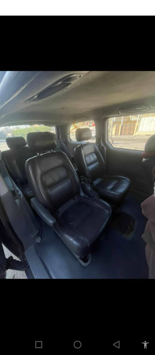 كيا كرنفال موديل 2003 رقم بصره عندي بيهة وكاله سنويه منتهيه صاحب سياره بل سماوه سياره بيهة نواقص مكينه كير جديد سياره  موجودة بل بصره السعر 55 بيهة مجال سياره كاز *********** المدينة, البصرة
