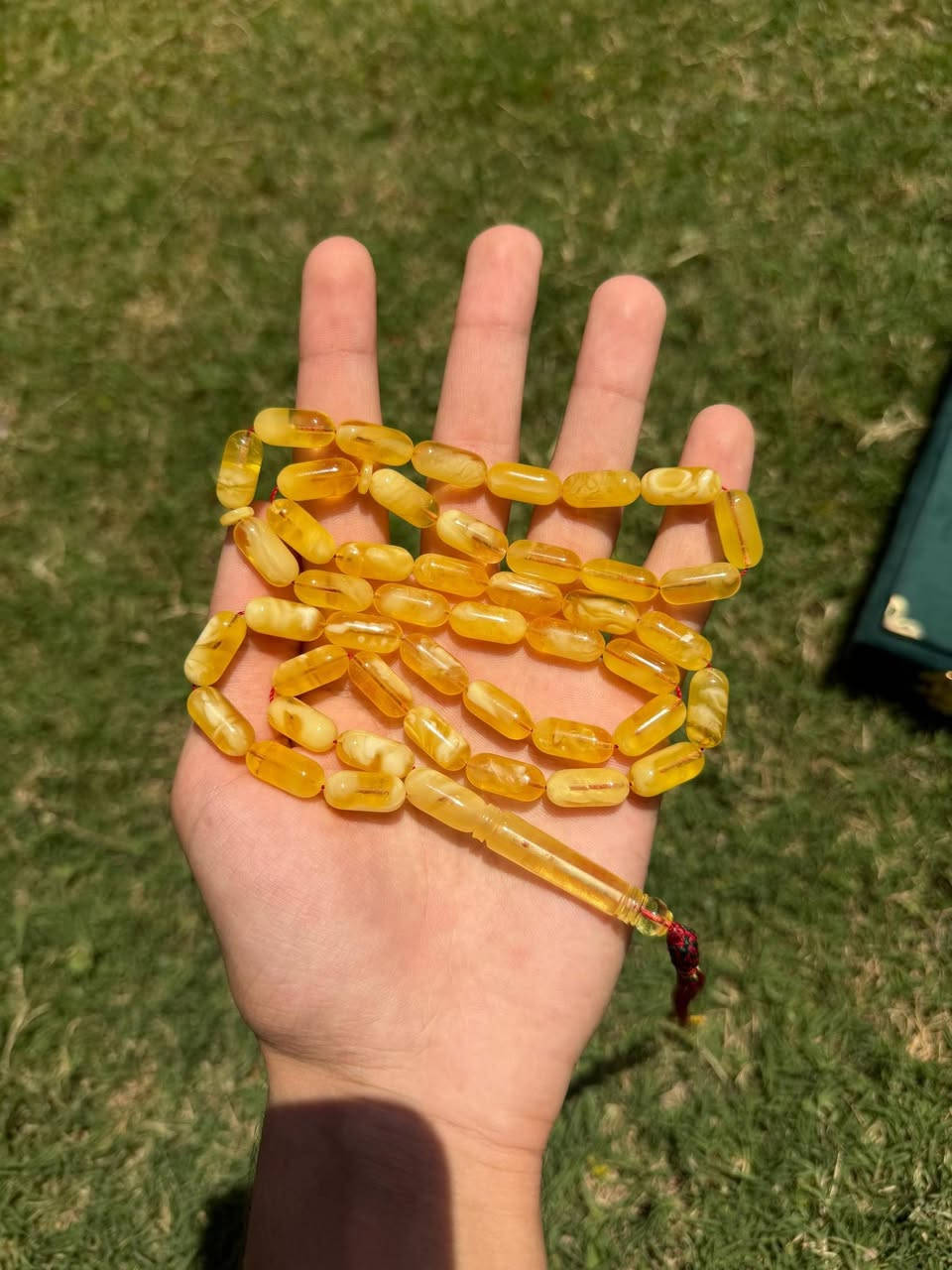 مسباح كهرب طبيعي جميل جداً 32غرام 45خرزة
للشراي والمهتم ***********
