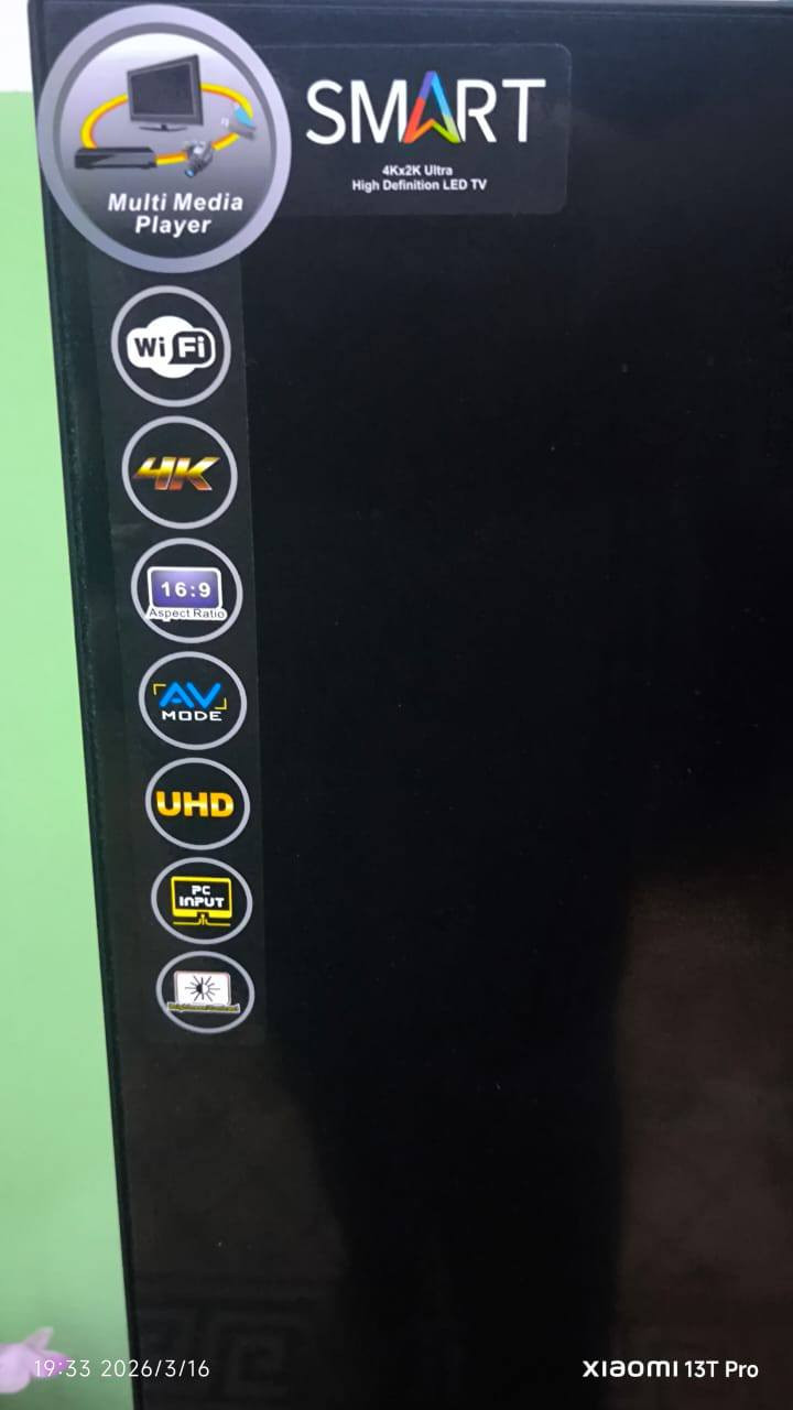 سلام عليكم شاشه عارضه حجم 65عملاقه جنرال امتياز ياباني فول النترنيت على اظعف شبكه تشتغل وجديده استخدام كلش قليل هيه وميزها مكاني بابل ورديه استفسار اكثر اتصل ***********السعر 450
