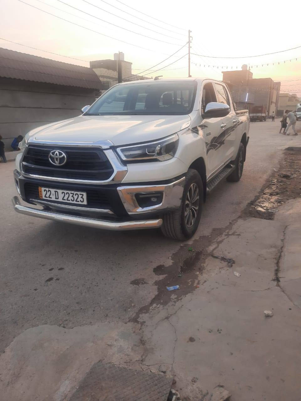 سلام عليكم بيكم تويوتا موديل 2022 سعوديه عبد الطيف رقمه أربيل بسمي شرط ماشيه 37الف مكفوله كفاله عامه السعر 320  بيها مجال بصيط مكاني بغداد رقمي ***********
