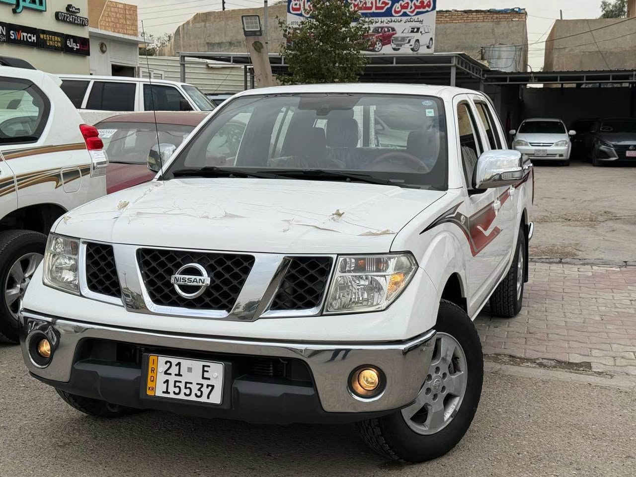 نوع السياره نيسان نافارا 
موديل 2016
كير اوتوماتيك 
محرك كير مكفوله ممفتوح
سياره بدون صبغ فقط بي شبر كارت 
وبي شخطه بلباب وره سكن 
رقم وسنويه جديد تخم تاير جديد
للاستفسار ***********
العنوان ديالى خانقين خناقين, ديالى
