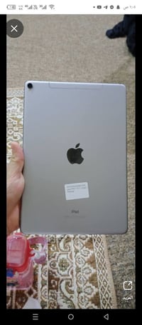 أيباد 10.5 برو ذاكره 64 مكفول ما مفتوح برغي جديد استخدام 5 شهر فول ببج...