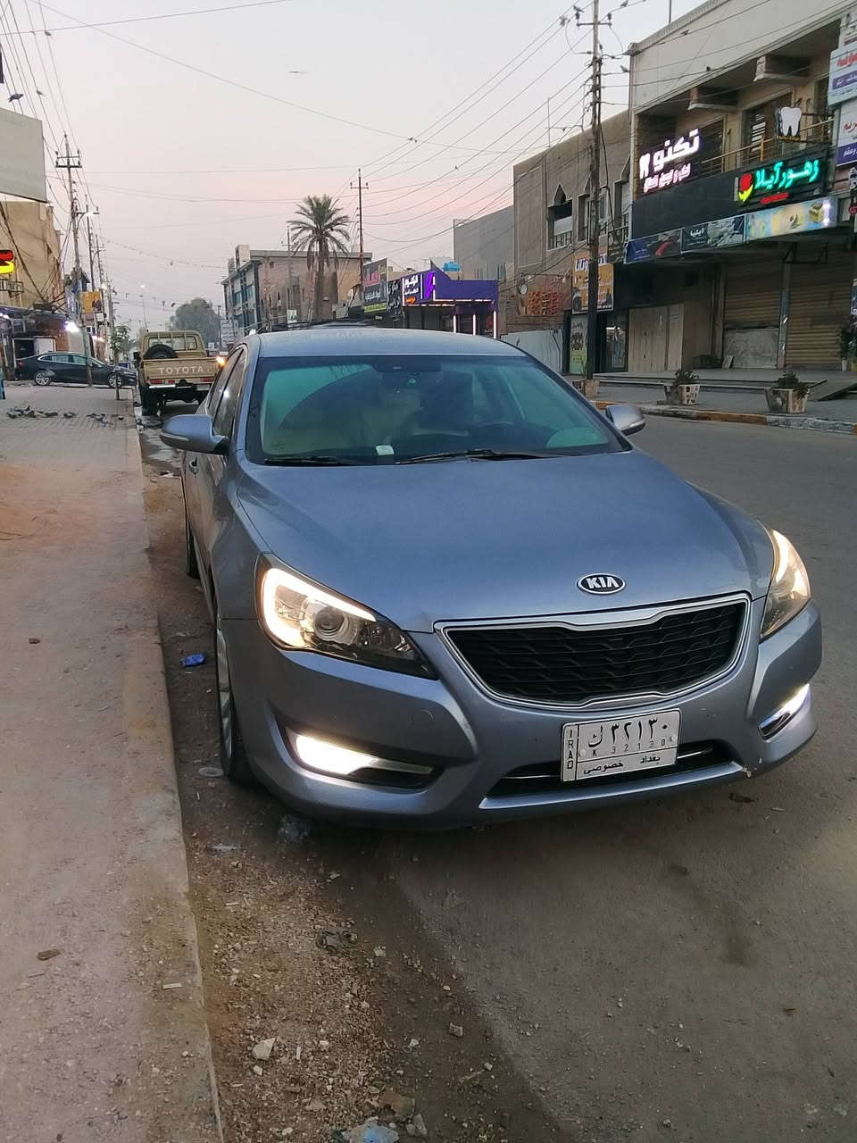 سلام عليكم بيع كيه كادنزه موديل 2013خليجي بيهه صبغ كم قطعه جاهزه من كلشي رقم بغداد اسعر 104 مكينه 3500    +*********** +***********
