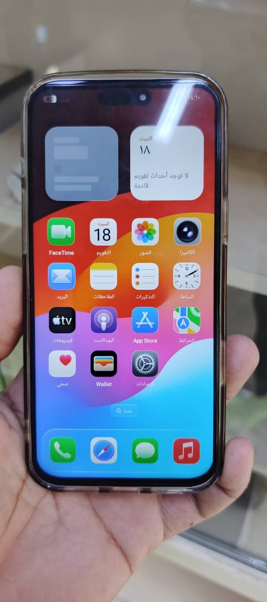 ايفون 17 برو ماكس اوربي باب ثاني 
ذاكره 1 تيرا لون ابيض ملحقات كامله
ينزل جميع البرامج /سعر 120 الف 
*********** /يوجد توصيل
