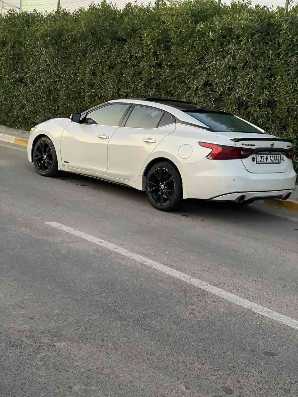 🌴جمعة مباركة 
‎نيسان مكسيما 2016 🌴
🌴للبيع او مراوس مكسيما موديل احدث 
‎بلاتينيوم معروفه بمواصفاتها  🌴
‎محرك 3500 
‎رادار امامي 🌴
‎حساسات 🌴
‎كشنات جلد تدفئه تبريد 🌴
‎برده خلفيه كهرباء 🌴
‎بنوراما 🌴
‎كراسي كهرباء 🌴
‎مرايه جانبيه كهرباء 🌴
🌴تشغيل عن بعد
‎ماشيه 120m🌴
‎السياره فول للاخير 🌱
‎حادث امريكا فقط جاملغ امامي عكس السايق 
‎وهنا صار بيها باب الامامي والخلفي جهه السايق 
السعر 13400$ 
🌱بغداد حي الجامعه🌱   
‎رقم صاحب سيارة ***********
