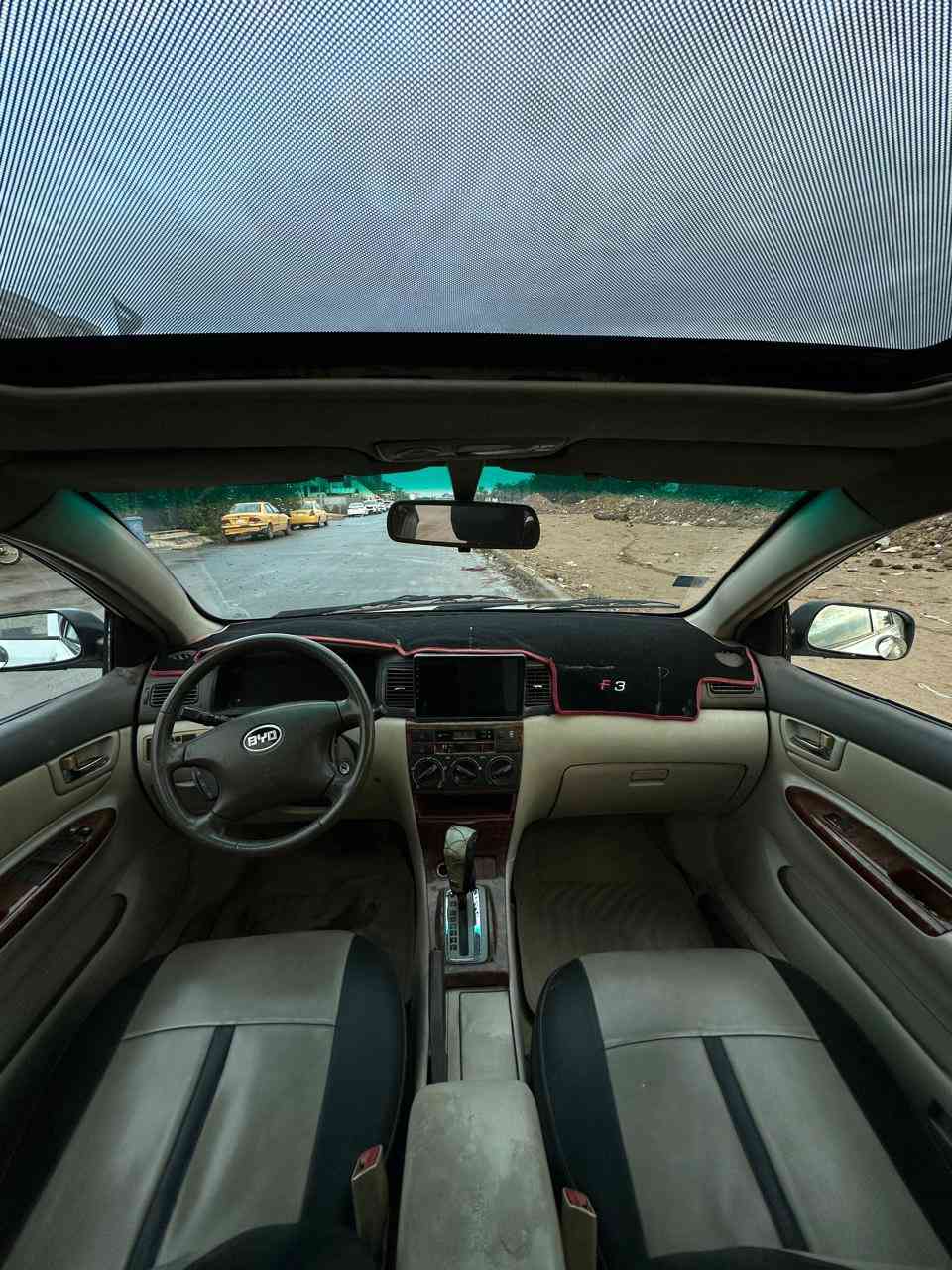 بي واي دي F3 كير اوتوماتيك المرغوب تجي گير ومكينه بلادي لانسر موديل 2012 سياره كامله من كلشي مكينه تبريد صدر ترايهه حلو سنويه باسمي مشروع وطني وين ميعجبك حول رقم بغداد انكليزي الجديد سياره دواخلهه حلوه مواصفات السياره معروفه وشادلهه شاشه وكامره مكان سياره بغداد سعرهه 58 وبيهه مجال للاستفسار ***********
