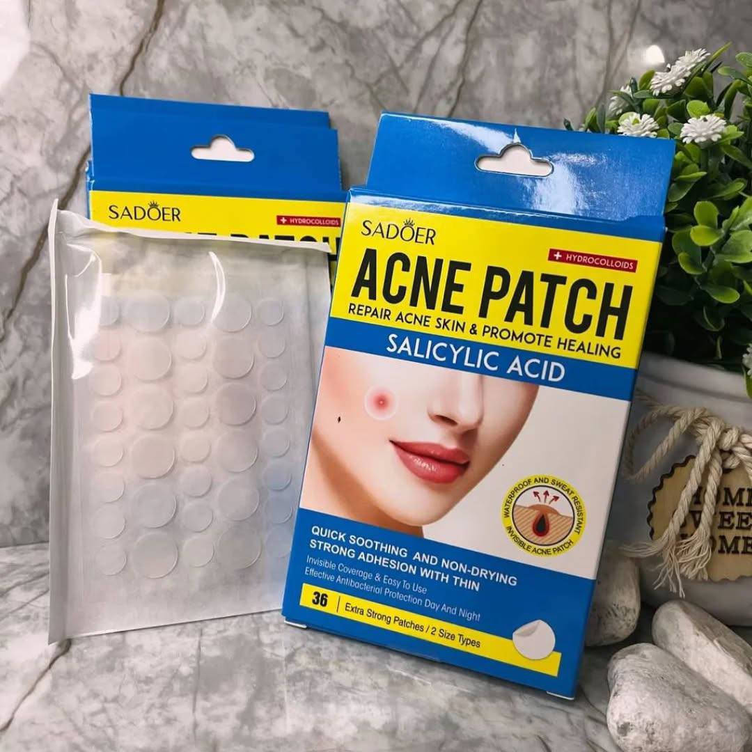 ✨ لاصقات حمض الساليسيليك لعلاج الحبوب ✨
الحل السريع لكل حبة مزعجة 😍🔥

✔️ تحتوي على 36 لاصقة
✔️ تساعد على تجفيف الحبوب بسرعة
✔️ تقلل الاحمرار والالتهاب
✔️ تمتص الدهون والشوائب من البشرة
✔️ مناسبة لكل أنواع البشرة

💖 استخدميها بكل سهولة وخلي بشرتچ صافية ونقية بدون آثار
للاستفسار والحجز مراسله خاص 
يوجد توصيل جميع محافظات العراق


**إذا كنت صاحب هذا الإعلان وتريد حذفه لأي سبب، رجاءا أرسل رسالة إلى الدعم الفني**