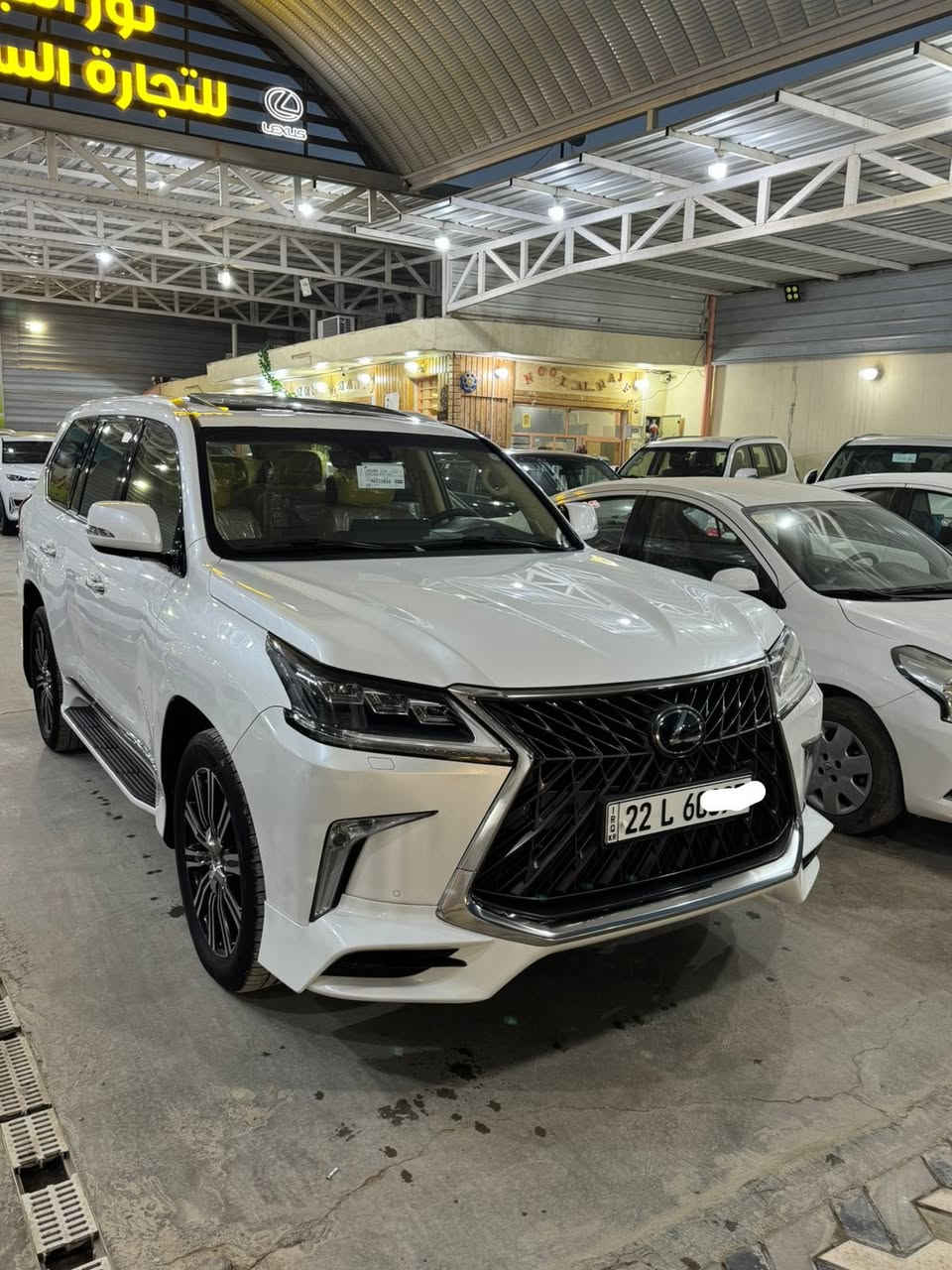 سلام عليكم 
لكزس LX5700 
موديل 2019 
مكفولة كفالة عامة حتة من شخوط ورصعات وبارد و فتح كفالة عامة من دعامية لل دعامية فول مواصفات 
رقم اربيل بسمي هزة وفحص جديد 
سنوية مجددة 2030 
بصمات اثنين مواصفات لكزس معروفة فول فول للاخير سيارة داخل بيجي 
***********
*********** 
مكان سيارة النجف الاشرف
