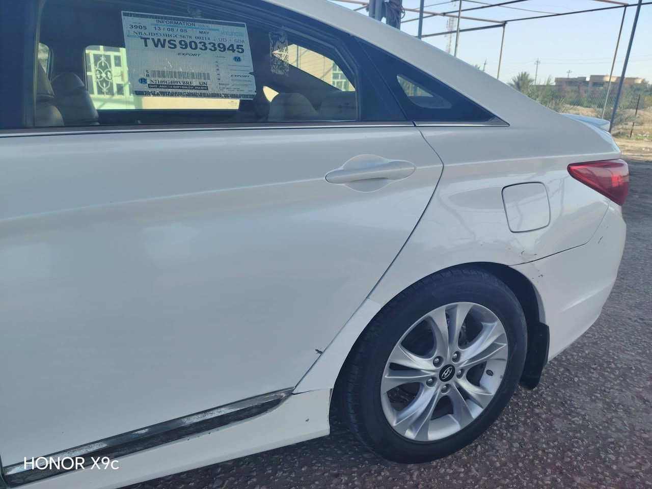 سوناتا ٢٠١٢ خليجي مكينه ٢٤٠٠ دوش رقم أربيل مكفوله من الصبغ بيها طخه صغيره واضحه بالصور للاستفسار الاتصال *********** مكاني بابل
