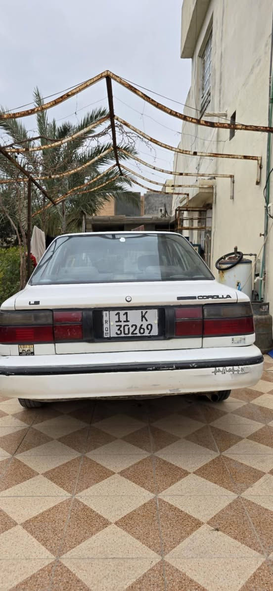 كورلا بلادي يسرى بلاد اوتو موديل 91 وارد امريكي استيراد كويت بيها صبغ حزام وتحتاج اعادة حزام قمارة بلادية.. 
مراوس ستاركس خصوصي 
سعرها 55 ورقة.. رقم بغداد دولي بأسمي
تفاصيل اكثر ***********
