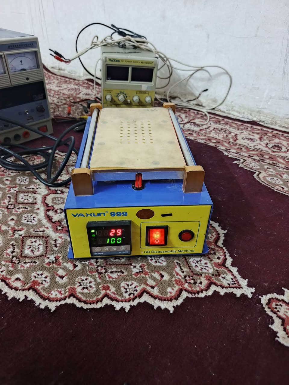 السلام عليكم/ لبيع مستعمل قليل جدا
⭕ اجهزة صيانه موبايلات واكترونيات لبيع  باسعار مناسبة 
🗺العنوان بغداد جميلة الثانيه 
***********
