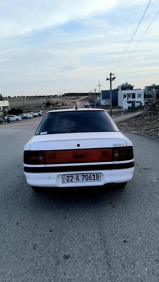 مازدە ۳۲۳ وەرگراو براوە گێر و مەکینە بەشەرت مەکینەکەی تۆزێک دوکەڵی هەیە سەنەوی هەتا ۲۰۳۰ نوێیە گێر تۆماتیکە جوارتایەی نوێی لەسەرە سەیارەکە بێ مەسروفە نرخی.۳٨ وەرەقە و مەجالێکی کەم مۆدیل ٨۹.ژم*********** أربيل, العراق
