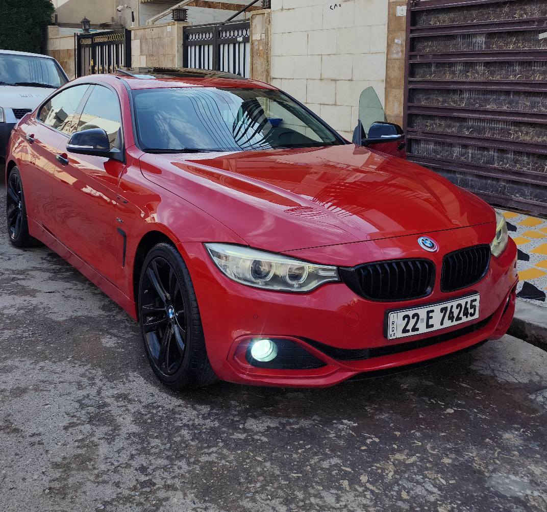 BMW 428i خليجي شةريكة العروش 
موديل ٢٠١٥  ناو سوور
 كلينة هيچ بوياغ و ليدراني نية  
يةك بست تعديلي هةية 
١١٠ هزار رويشتية 
فوول مواصفاتة  
هةموو جياني لةسةر بيلادية  
گير و مةكينة بةشةرت 
تحويل و غرامة بةشةرت 
سعر ١٦٥$ و مجال 
***********  كورك واتساب 
شوين هةولير أربيل, العراق
