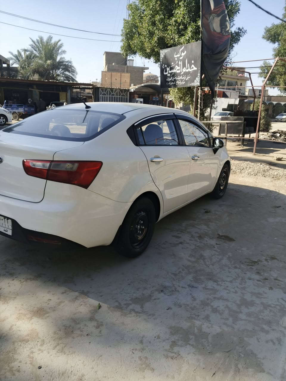 كيا ريو ٢٠١٢ رقم نجف سنويه مجدده لغايه ٢٠٢٧ 
محرك ١٦٠٠ مكفوله من الصبغ 
محرك وكير مكفولات حداديه جديده تخم تاير جديد السعر ٨٨$ مكانه كوفه ***********
