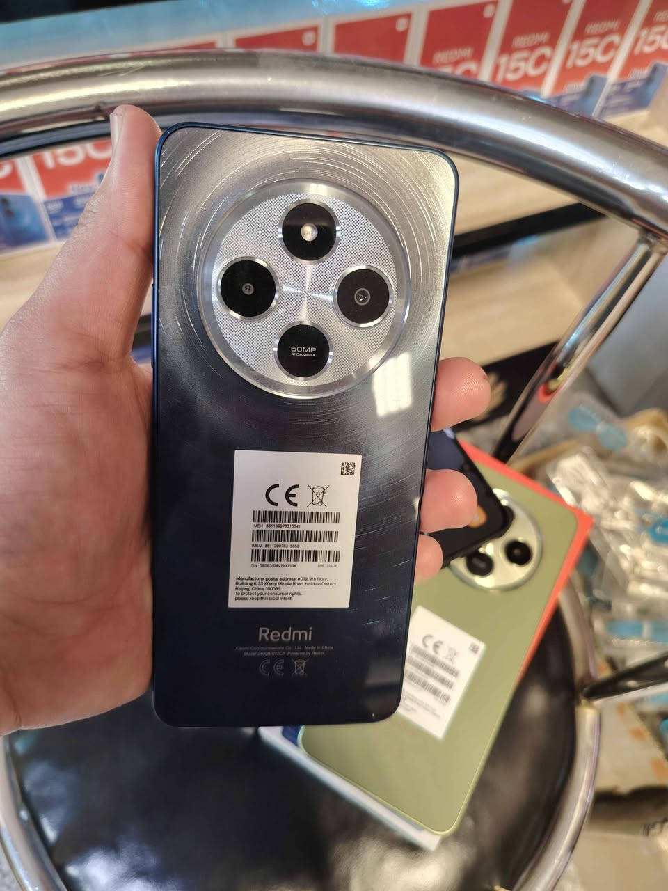 الجهاز القوي مع شاشه كبيره
ريدمي 14c من شاومي
ذاكره ٢٥٦ مع رام داخلي ٨ كيكا
شاشه كبيره حجم للالعاب ومشاهده اليوتيوب
بطاريه ٥١٦٠ ملي امبير مع شحن سريع 
كاميرا بدقه ٥٠ ميكا بكسل
معالج قوي للالعاب يعطيك ٤٠ فريم 
شكل مميز
بسعر ١١٥ الف
عنوانه بغداد زيونه ربيعي مقابل مول دريم ستي خلف الكراج البسمله
*********** بغداد, العراق
